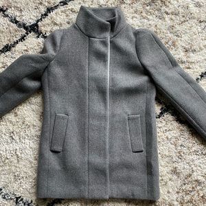 Grey j crew jacket